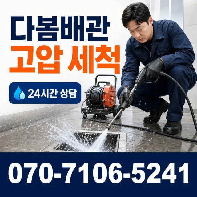 인천 검단구 솔모랭이길 하수구막힘 상담 이미지 4